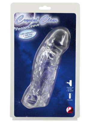 Crystal Clear Penis Sleeve wit